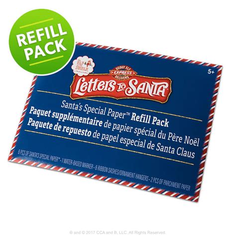 letters to santa refill pack